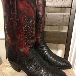 hornback lizard boots